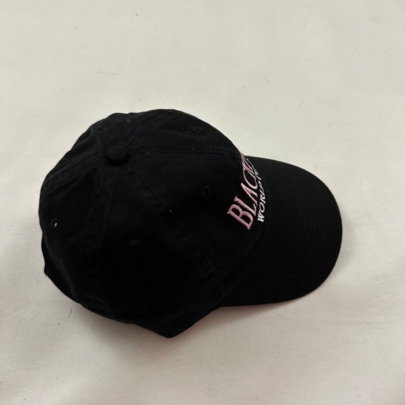 New Blackpink World Tour Graphic Adjustable Black Baseball Hat One Size - Picture 3 of 6